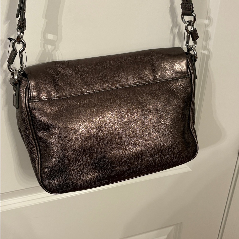 Marc By Marc Jacobs Metallic Leather Crossbody Bag - Picture 7 of 13